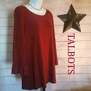 Talbots Burgandy Sweater